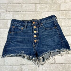 Lucky Brand Button Fly Jean Shorts